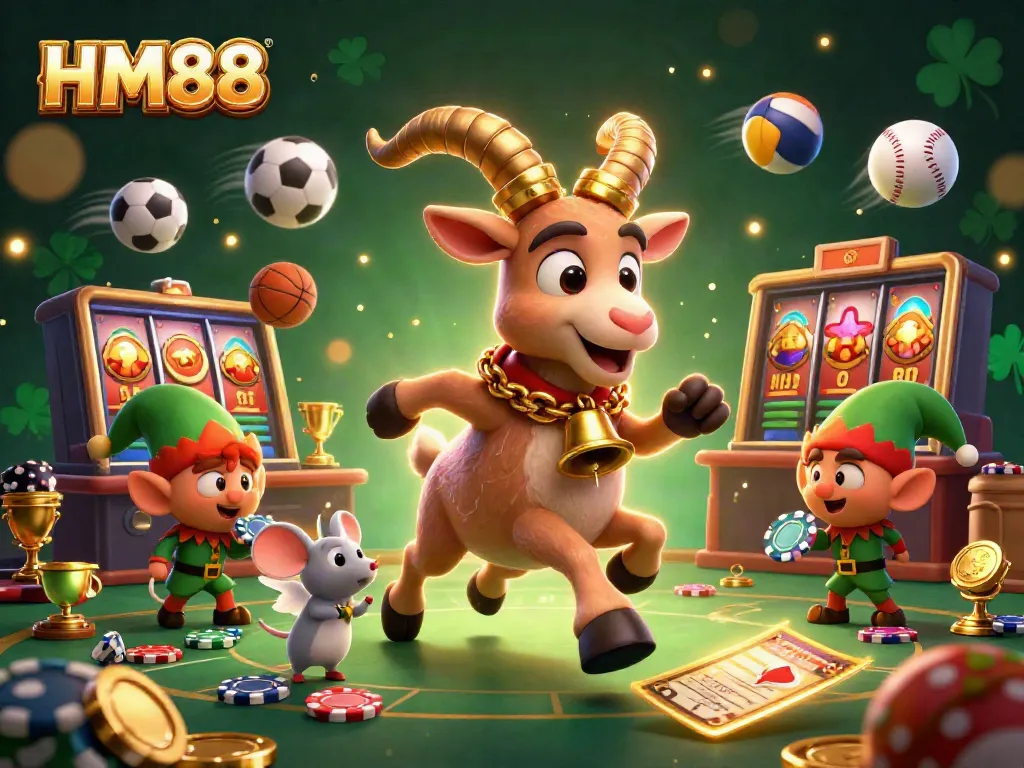 Engage with thrilling gameplay at HM88 casino with unique characters and vibrant casino action.
