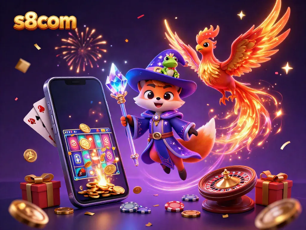 Experience exciting gameplay with s8com in a vibrant 3D fantasy casino world
