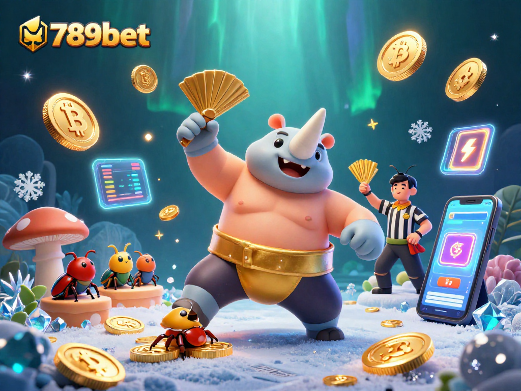 Engage with 789bet's thrilling casino experience with dynamic characters and crypto elements in action.