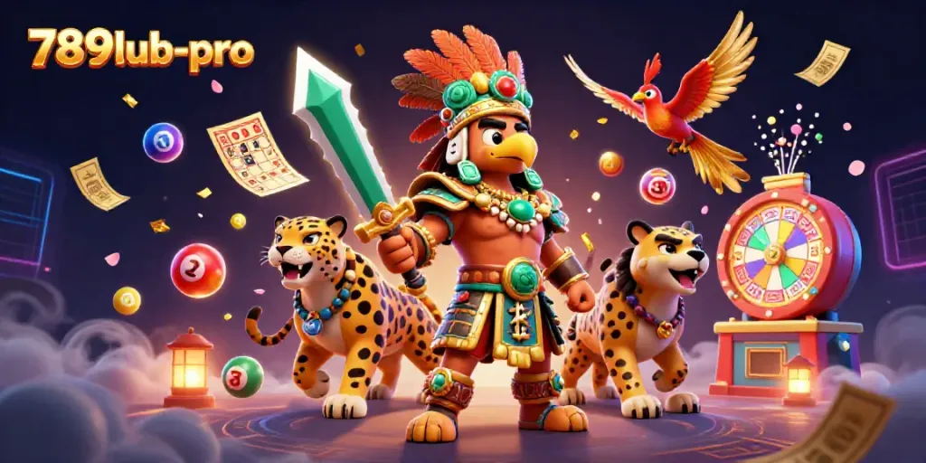 Experience excitement with 789lub-pro through vibrant lottery elements and rich casino visuals.