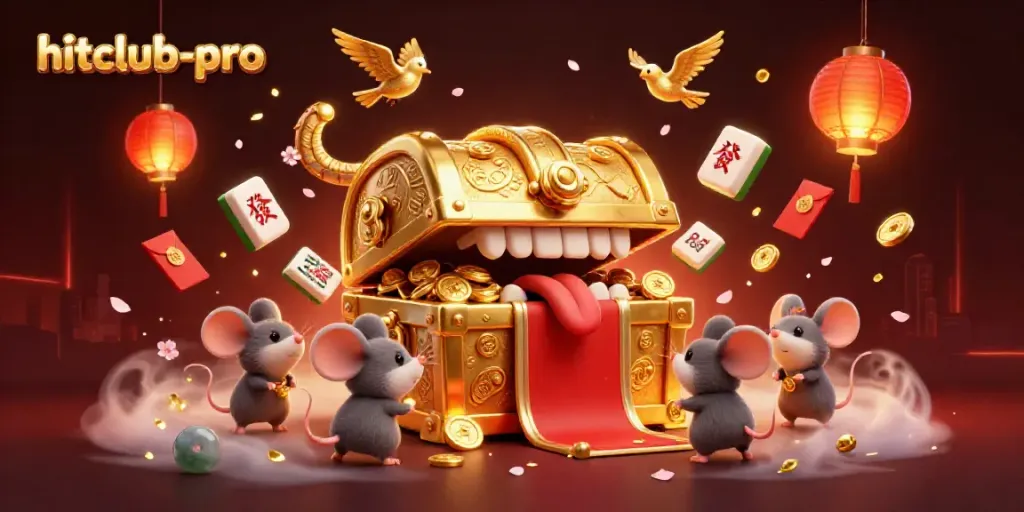 Engage in hitclub-pro's dynamic treasures of 3D cartoon characters and casino elements for thrilling play.