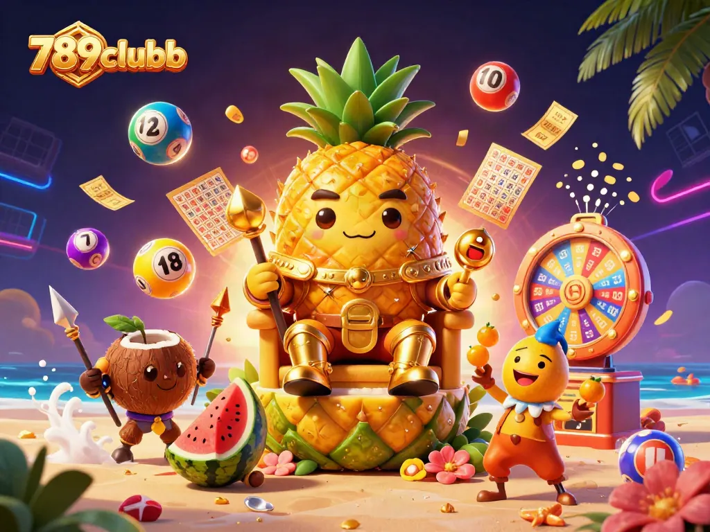 Engage in thrilling lottery adventures with 789clubb's vibrant summer casino vibes.