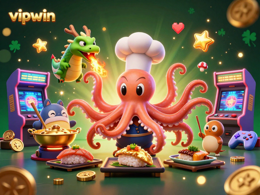 Experience thrilling gameplay at vipwin with vibrant characters and dynamic casino elements.