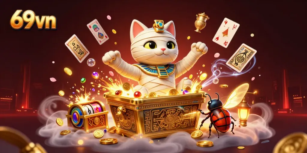 Engage with the exciting world of 69vn casino illustration featuring dynamic characters and immersive gameplay elements.