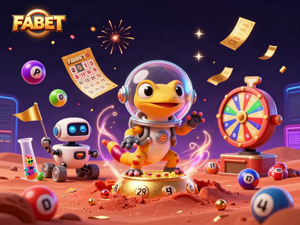 FABET offers thrilling online games with dynamic lottery elements and animated celebrations.